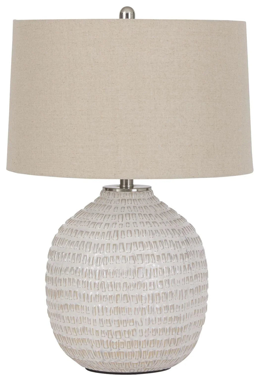 Jamon - Ceramic Table Lamp  - Beige