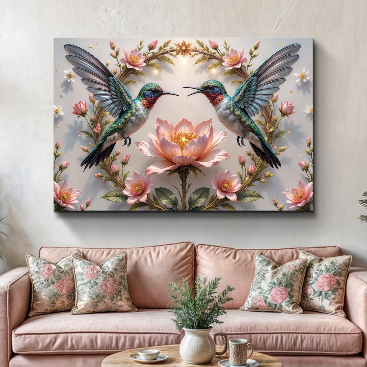 Hummingbirds Wall Art VI