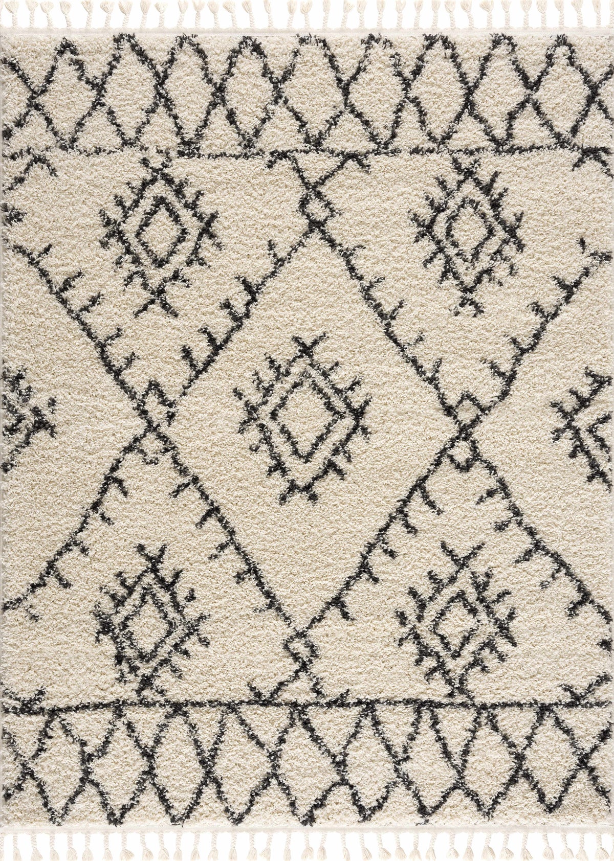 Emlenton Berber Shag with Tassels