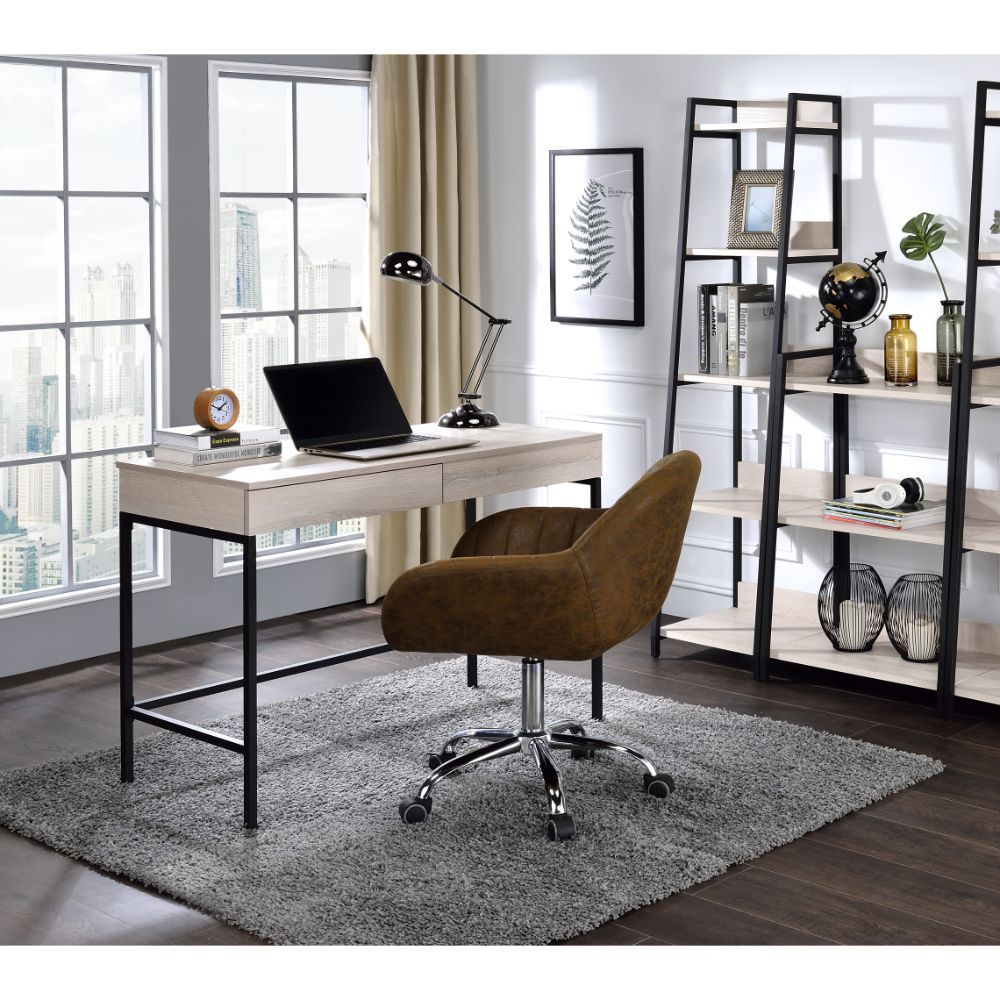 Wendral - Writing Desk - Natural & Black