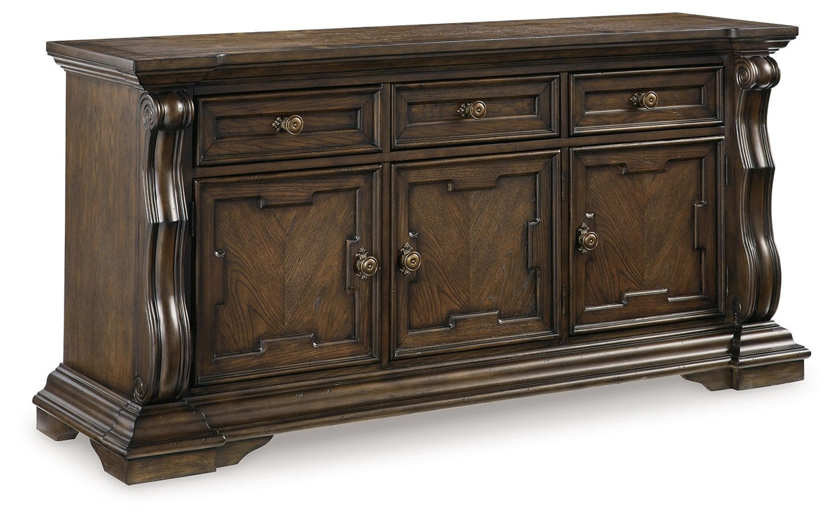 Maylee - Dining Room Buffet - Dark Brown