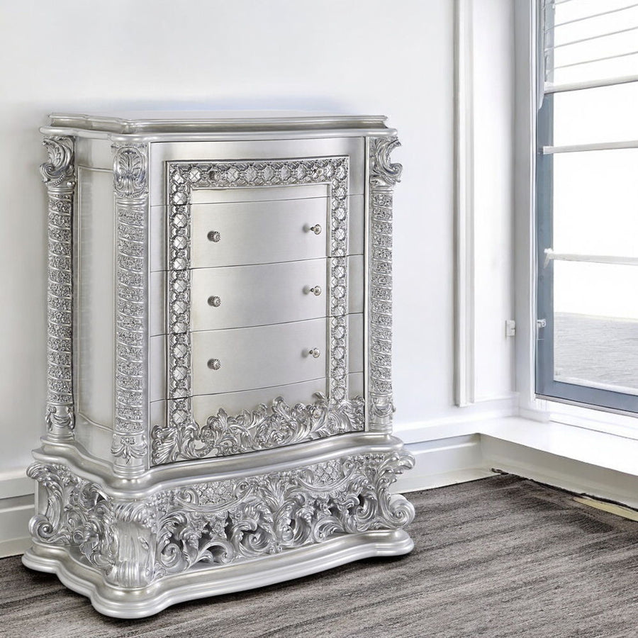 Valkyrie - Chest - Antique Platinum