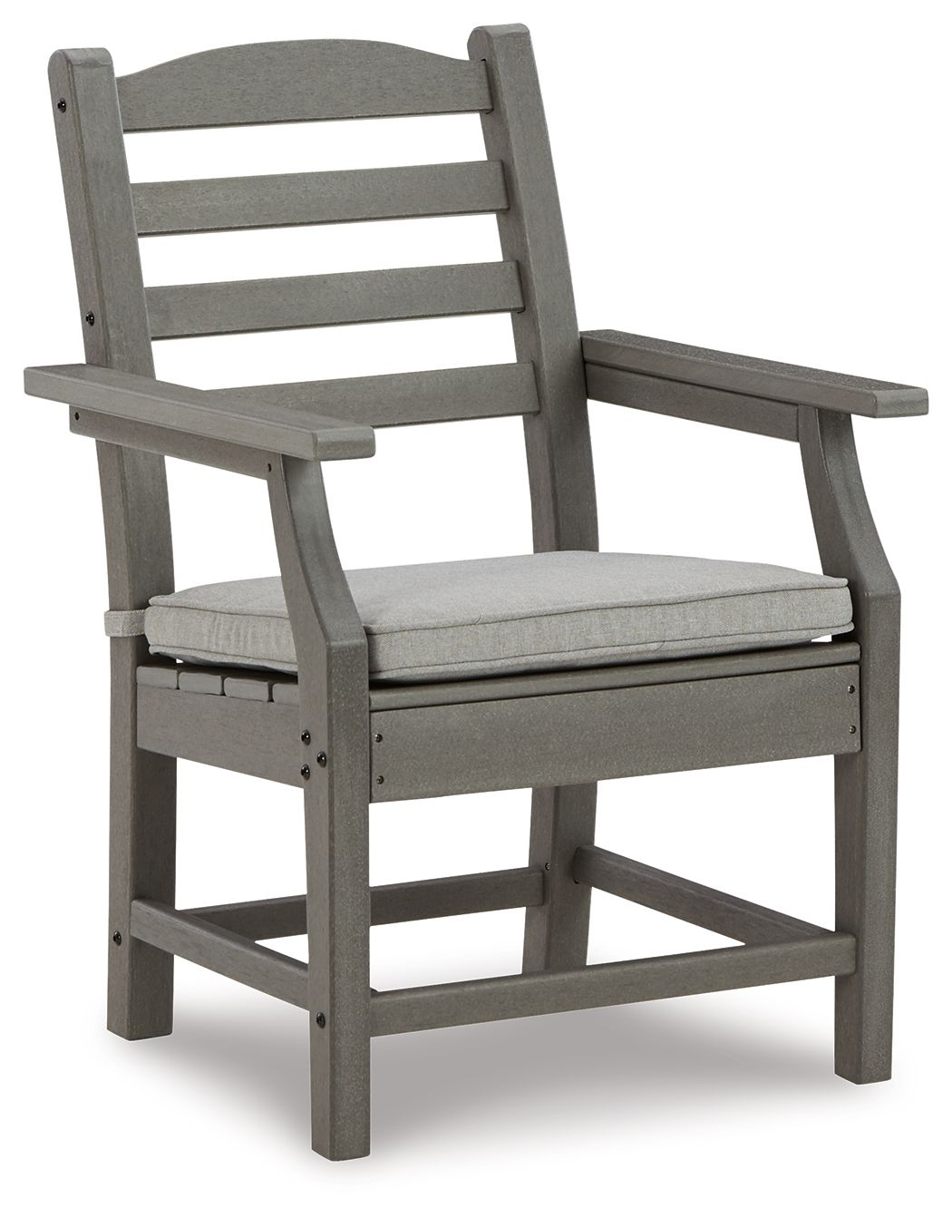Visola - Arm Chair With Cushion (Set of 2) - Gray