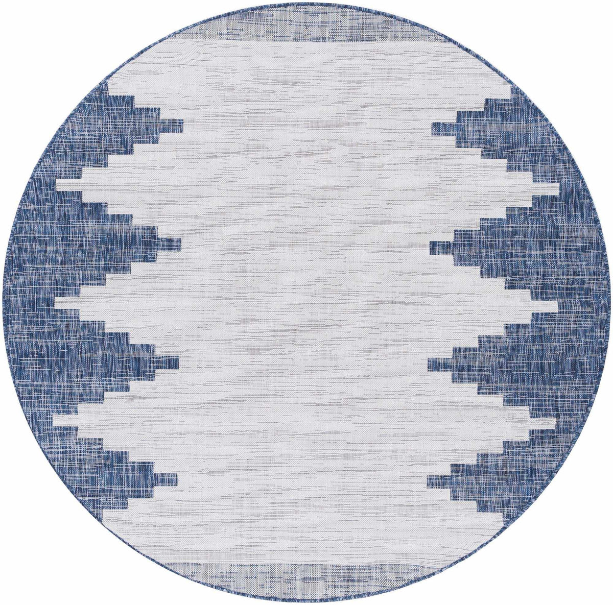 Djugun Navy Indoor & Outdoor Area Rug - Clearance
