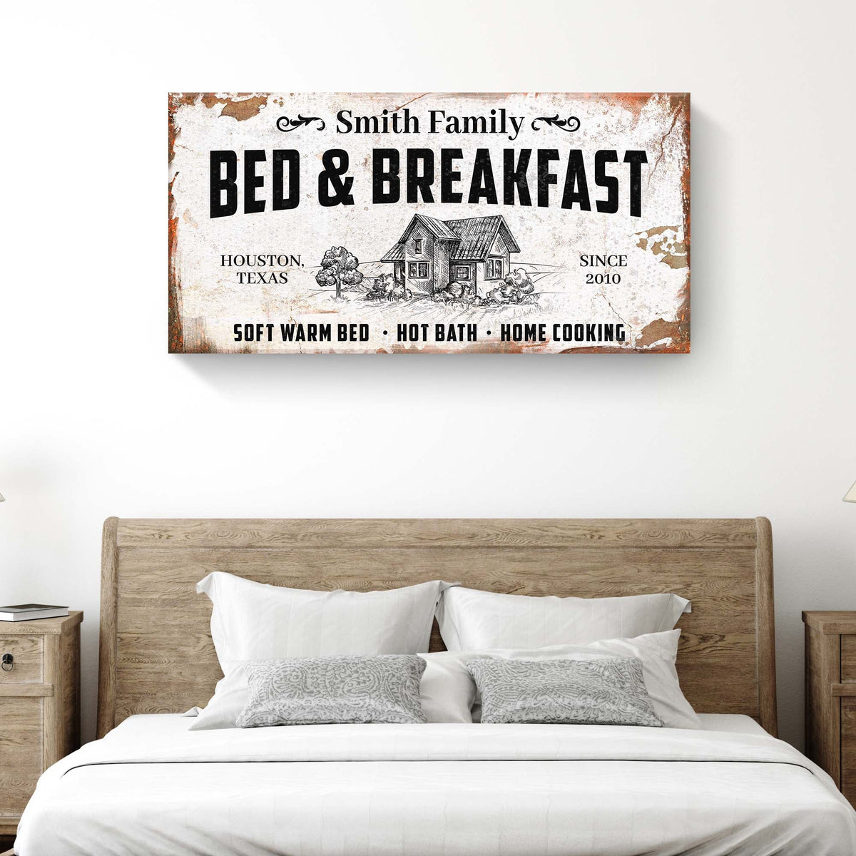 Bed and Breakfast Sign
