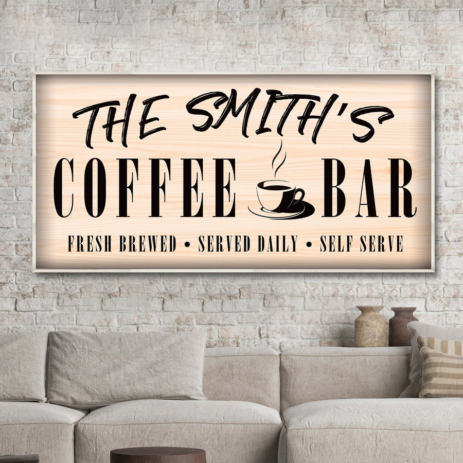 Coffee Bar Sign II