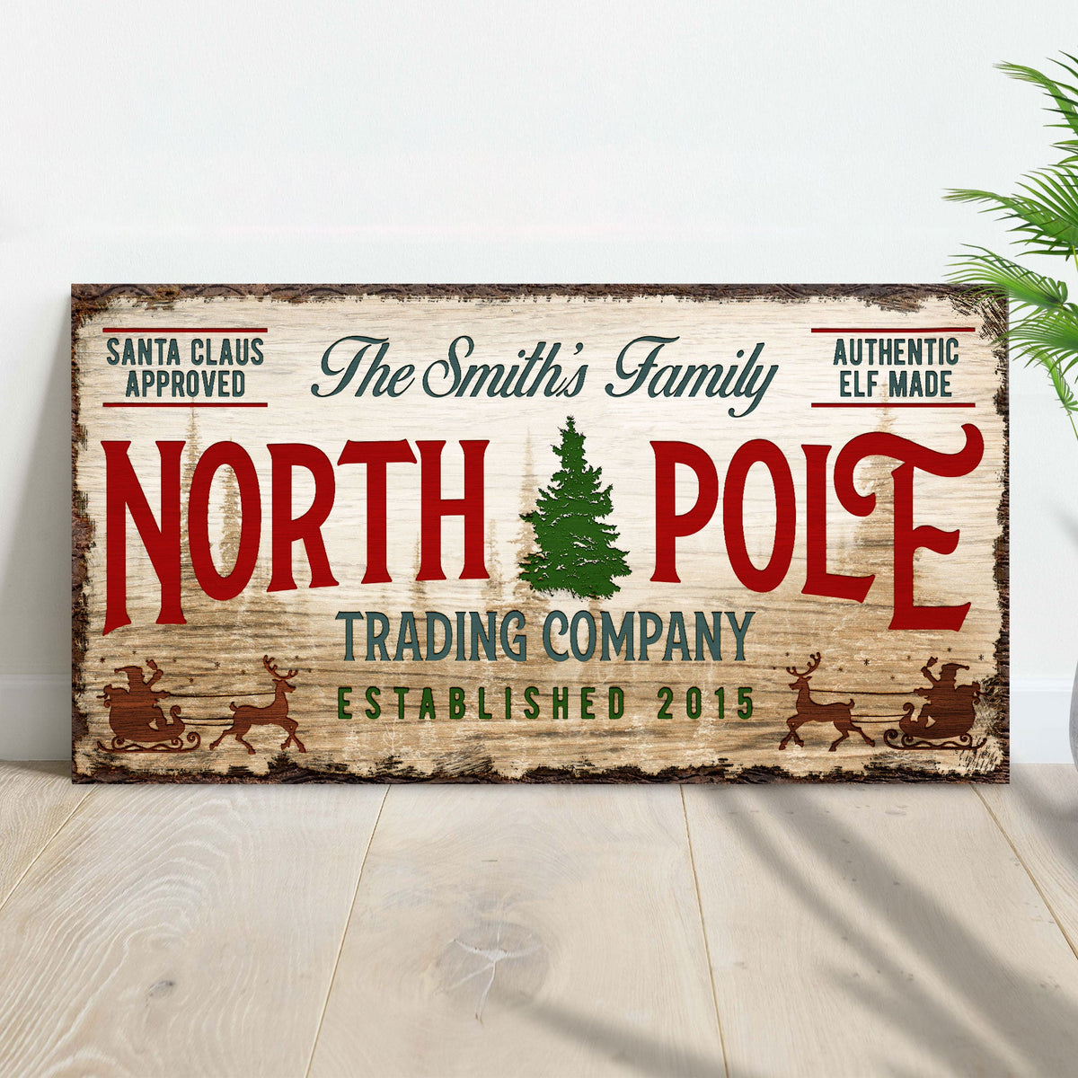 Christmas Trading Co Sign