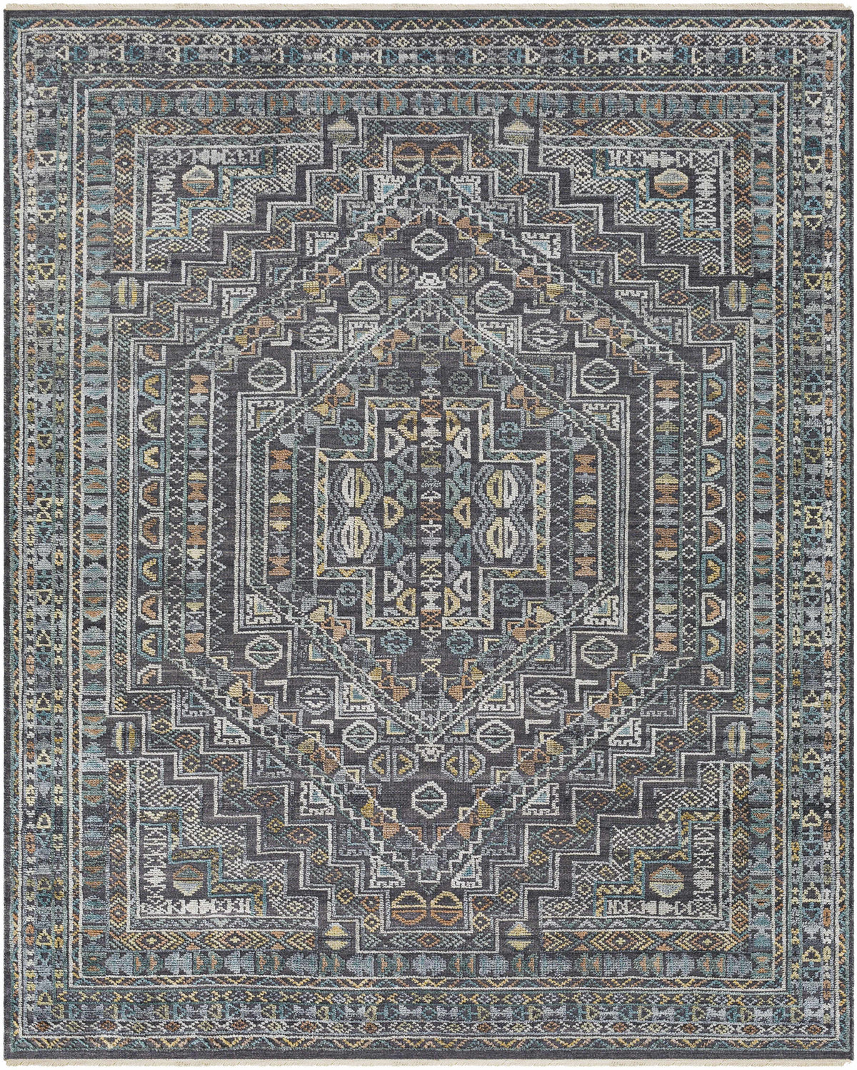 Akle Premium Hand Knotted Wool Area Rug - Clearance