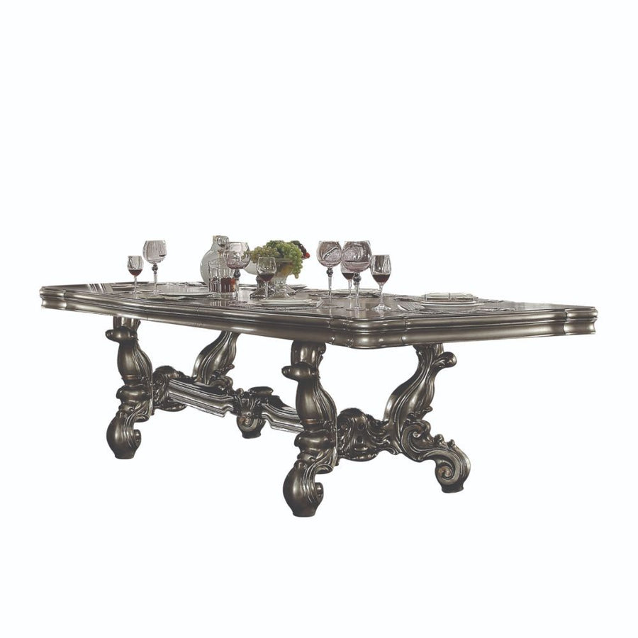 Versailles - 32" Dining Table - Antique Platinum