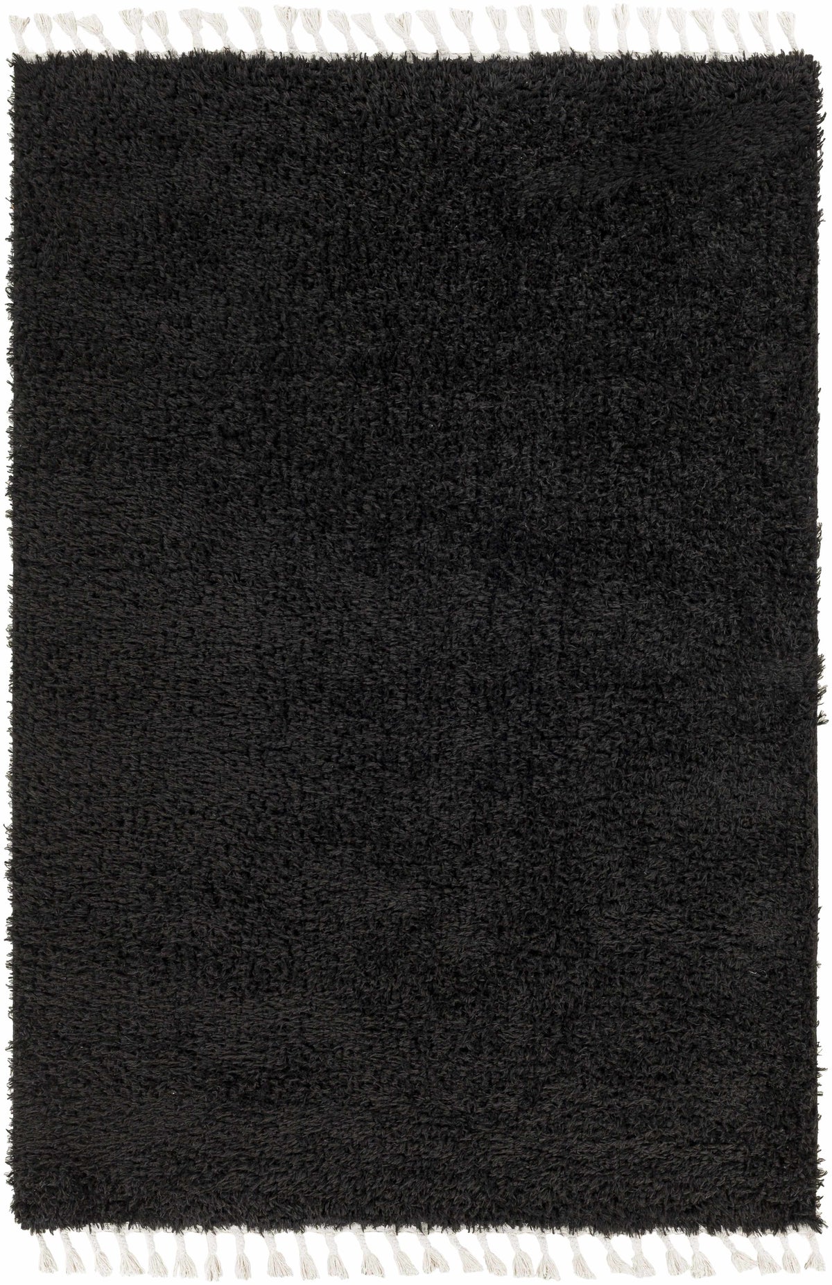 Mampurog Black Shag Rug - Clearance