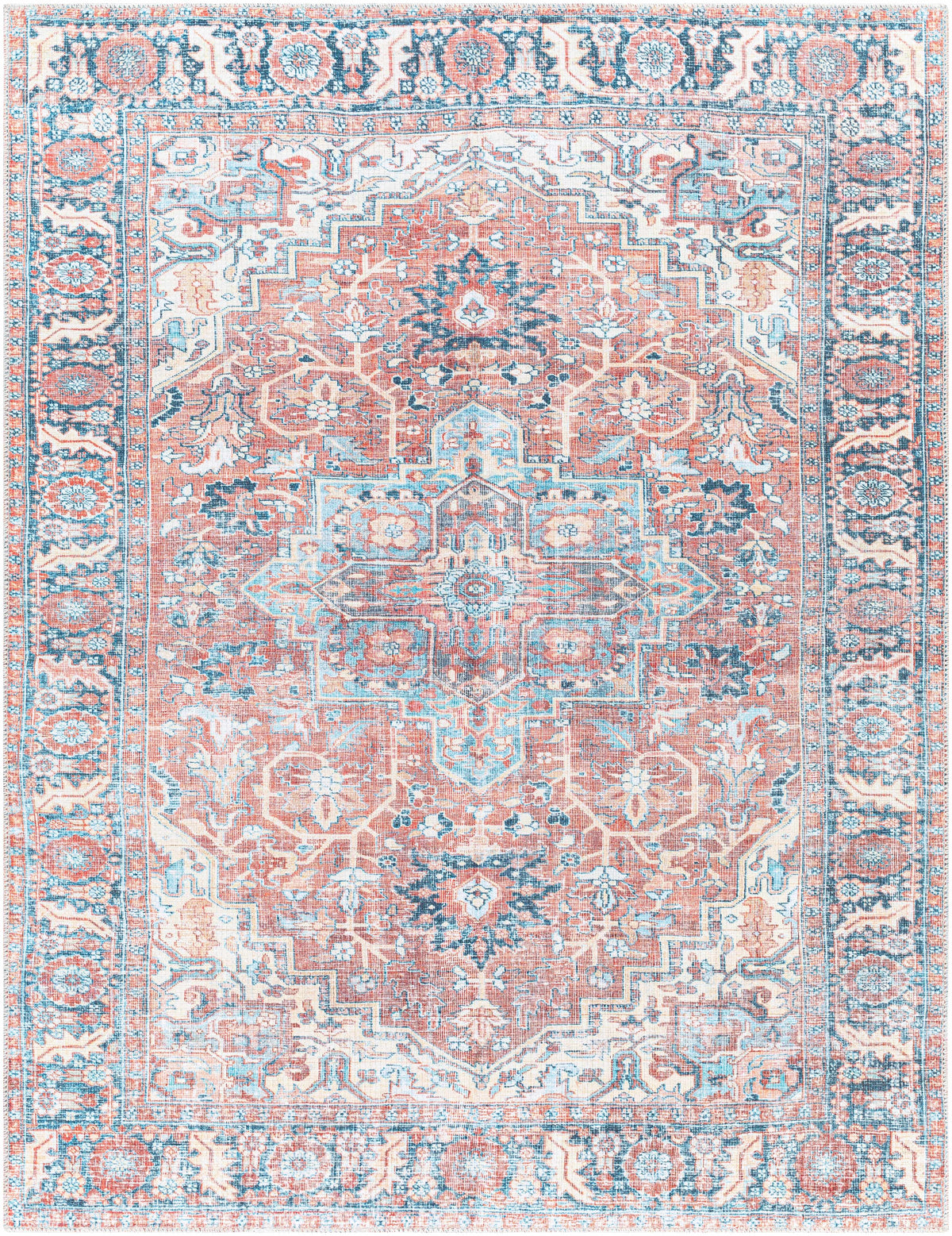 Evony Washable Area Rug - Clearance