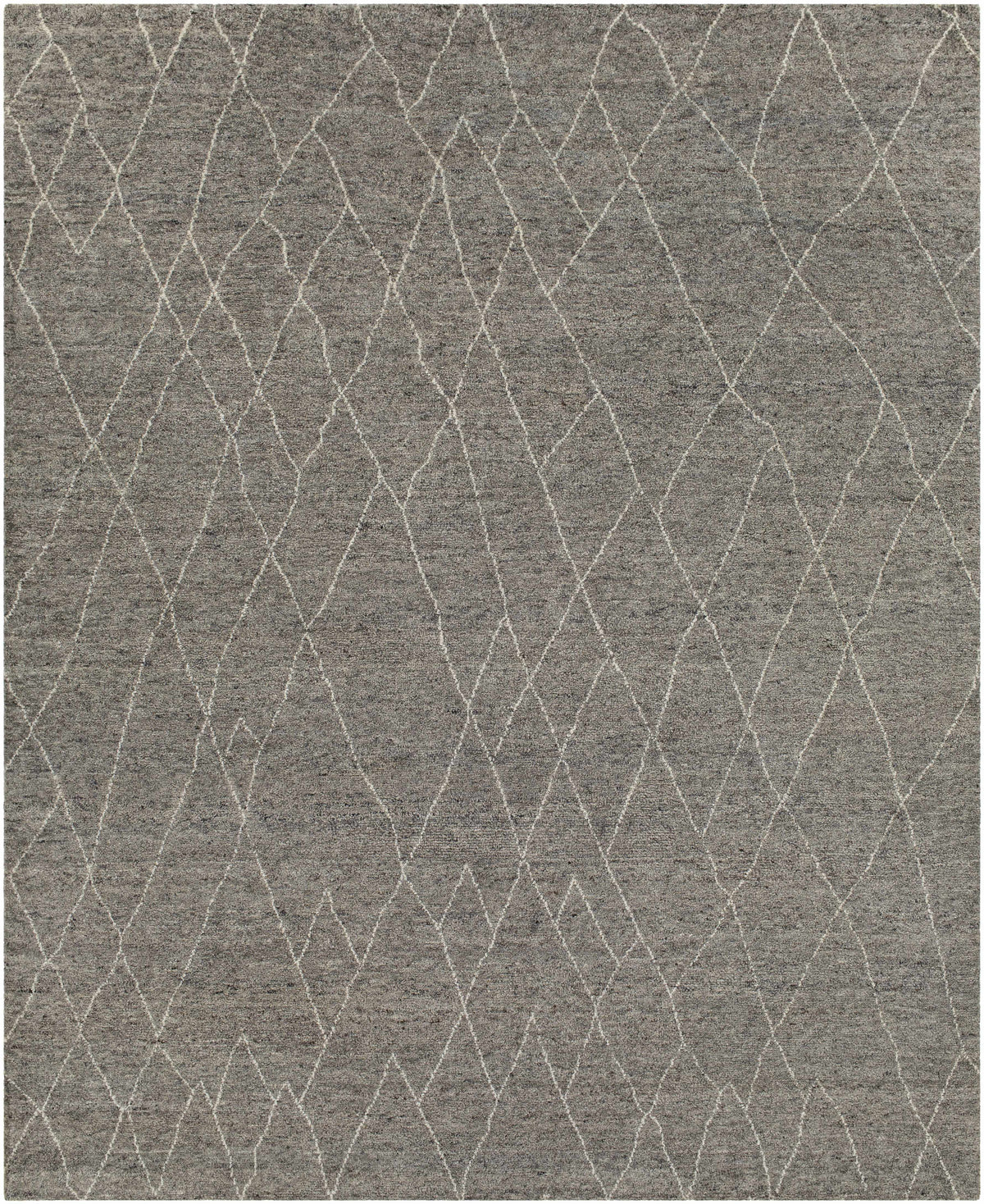 Molugan Gray Premium Wool Rug - Clearance