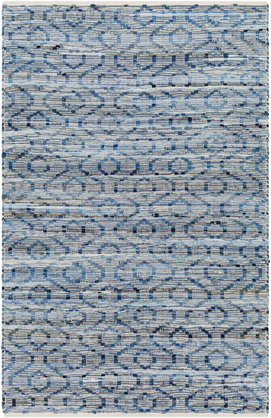 Gurit Blue & Brown Area Rug - Clearance