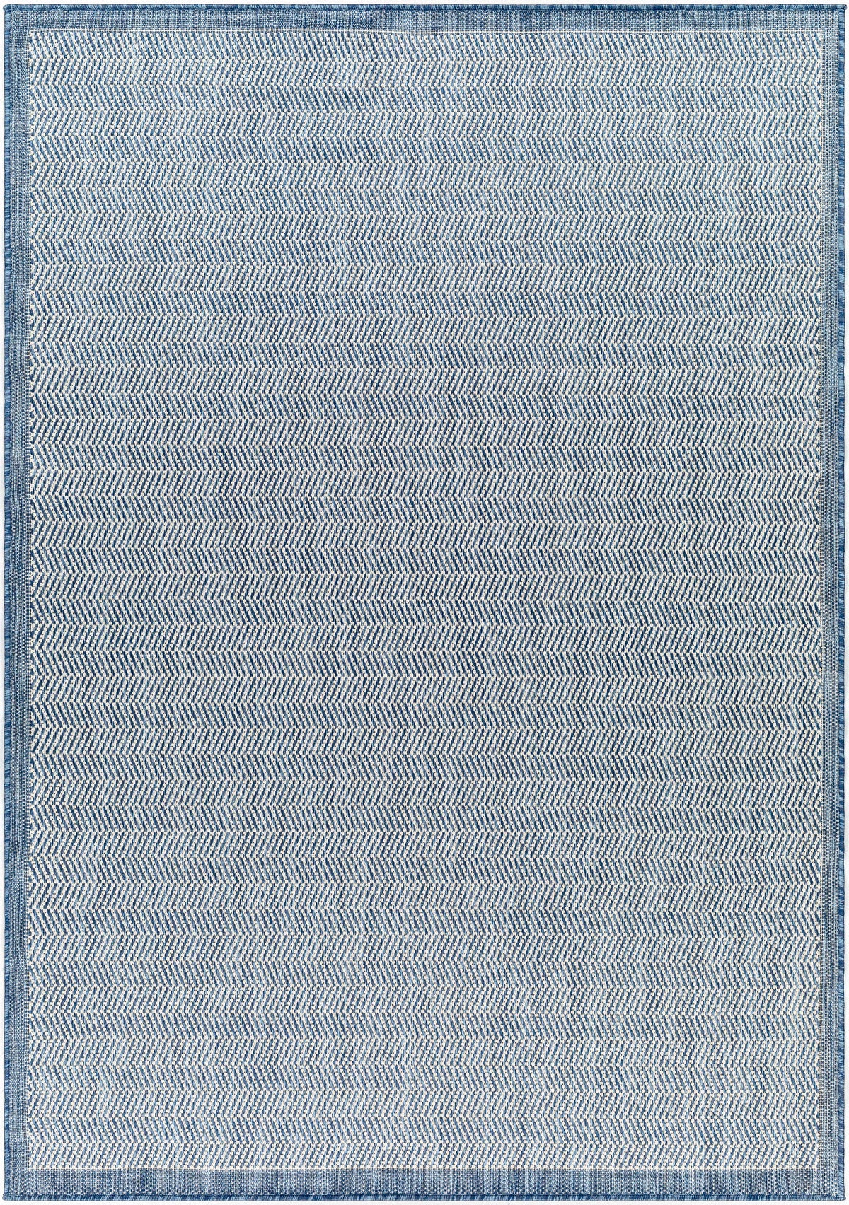 Genet Blue Outdoor Area Rug - Clearance