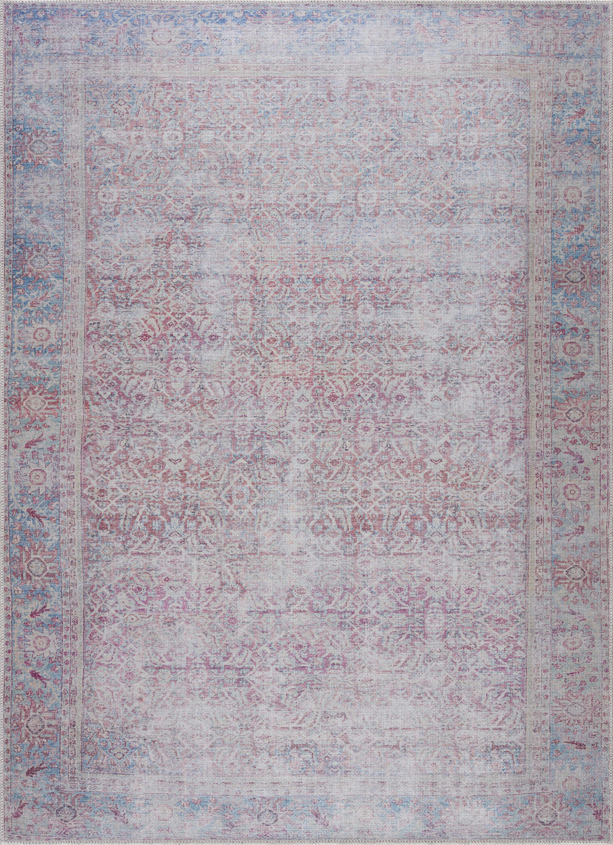 Dare Distressed Washable Rug