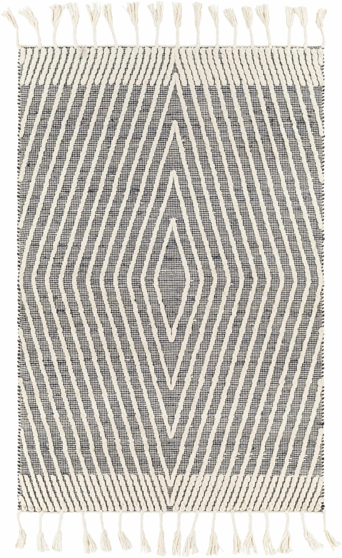 Tamayong Tasseled Jute&Wool Rug - Clearance